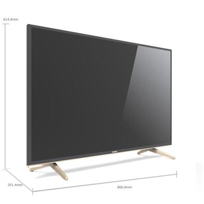 康佳（KONKA）LED43S1 43英寸全高清10核HDR智能LED液晶平板电视 (黑+金)