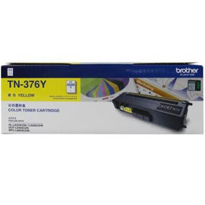 兄弟（brother）TN-376Y 墨粉盒HL-L8250CDN L9200CDW 黄色（适用兄弟 Brother HL-L8250CDN HL-L9200CDW ）