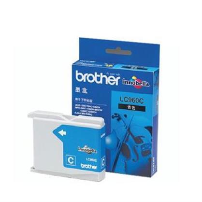 兄弟(brother) LC 960C 青色墨盒 标准容量（适用Brother MFC-230C/240C/265C/3360C/440CN/465CN/5460CN/685CW）