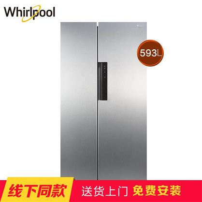 惠而浦冰箱BCD-593WDGBW鲁克斯白