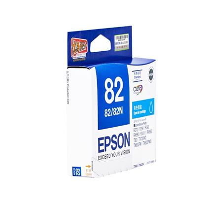 爱普生（EPSON）T0822（C13T112280)原装 青色墨盒